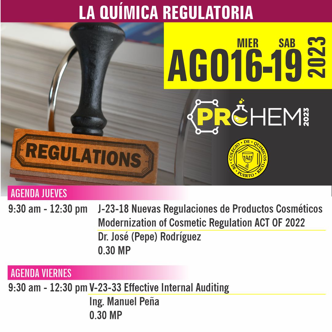 La Química Regulatoria